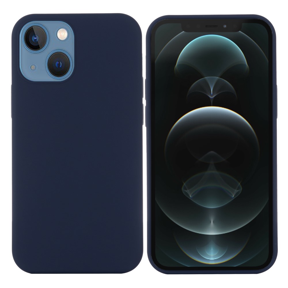 iPhone 13 Mini - MagSafe Liquid Silikon Skal - Mrk Bl