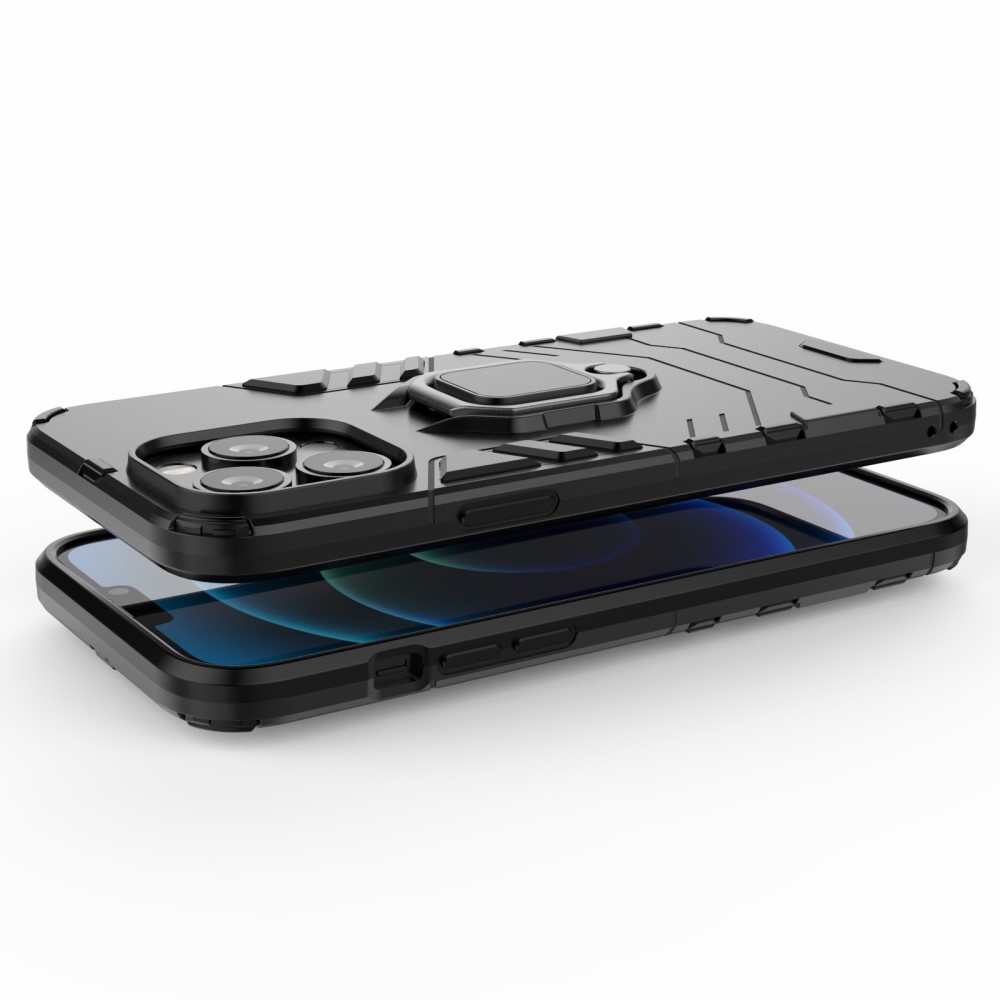 iPhone 13 Pro Max - Hybrid Ring Skal - Svart
