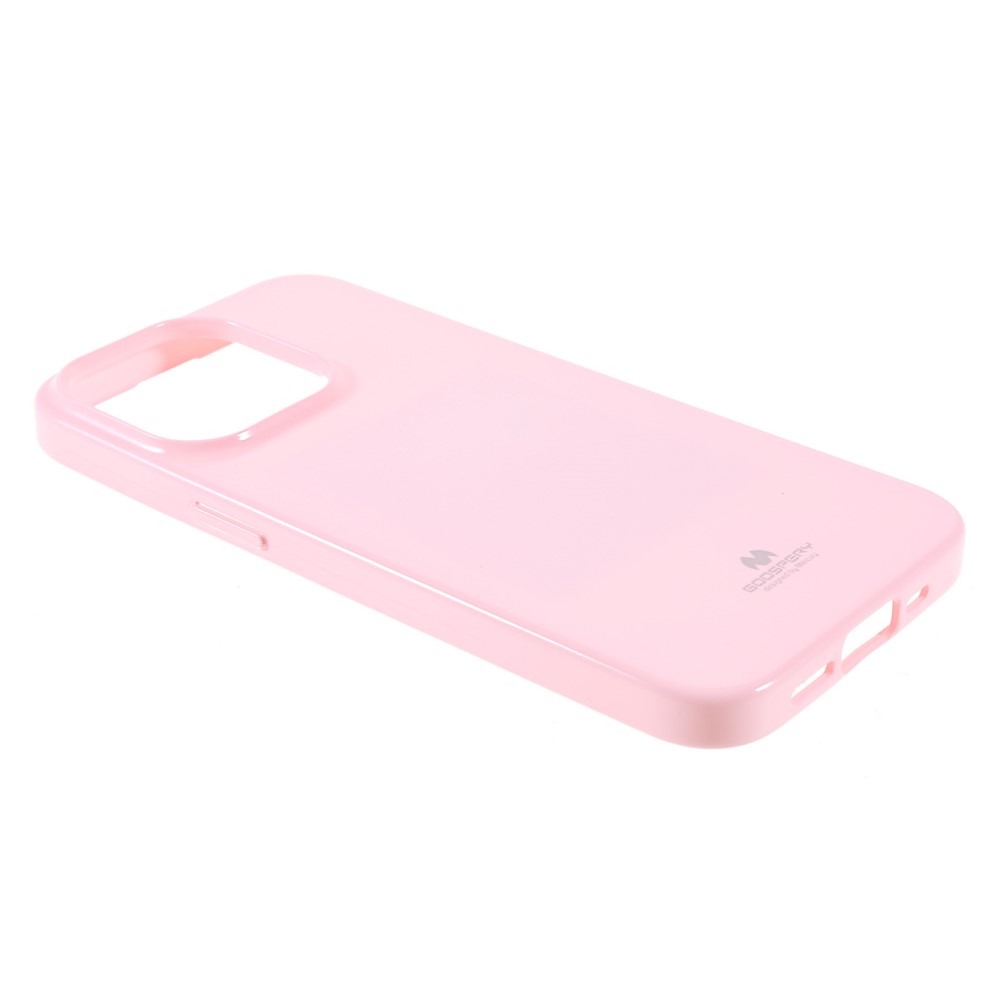 iPhone 13 Pro Max - MERCURY GOOSPERY Pearl Jelly Skal - Ljus Rosa