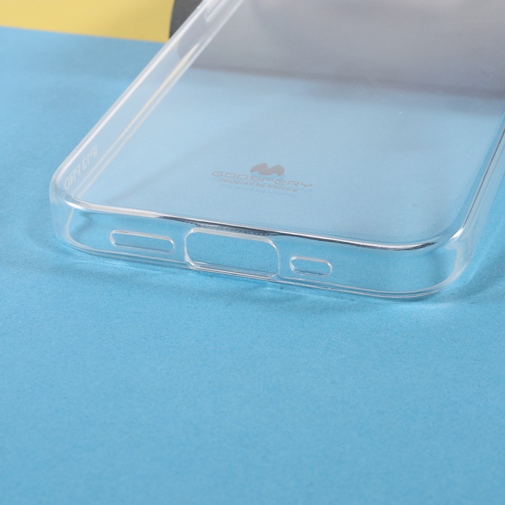 iPhone 13 Pro Max - MERCURY GOOSPERY Pearl Jelly Skal - Transparent