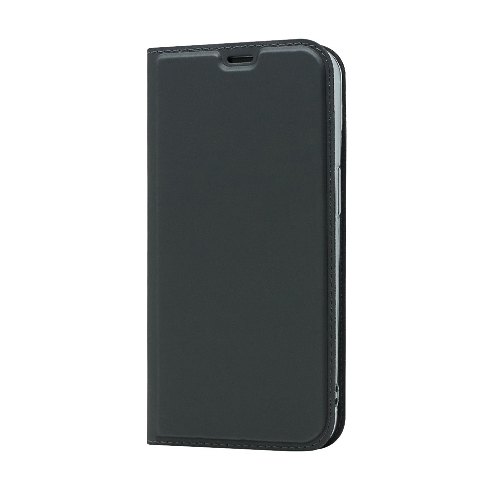 iPhone 13 Pro Max - Skin Touch Flip Fodral - Svart