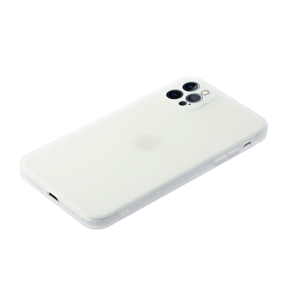  iPhone 13 Pro Max - Mobilskal Slim TPU - Transparent Frostad - Teknikhallen.se