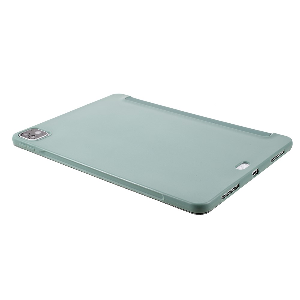 AMORUS iPad Air 2020/2022/2024 / Pro 11 2018/2020 Fodral Läder Tri-Fold Grön