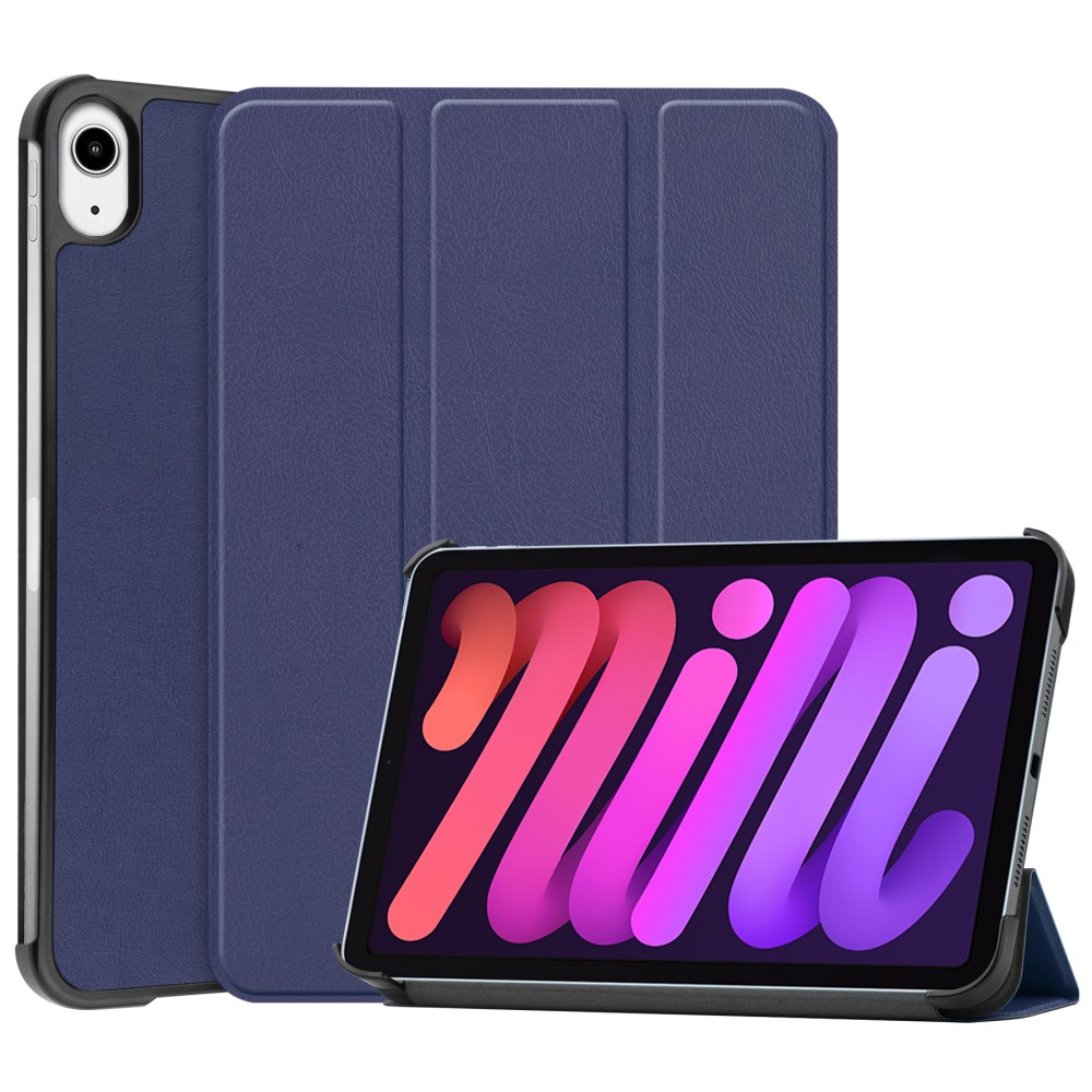 iPad Mini (2021) Fodral Smart Tri-Fold Bl