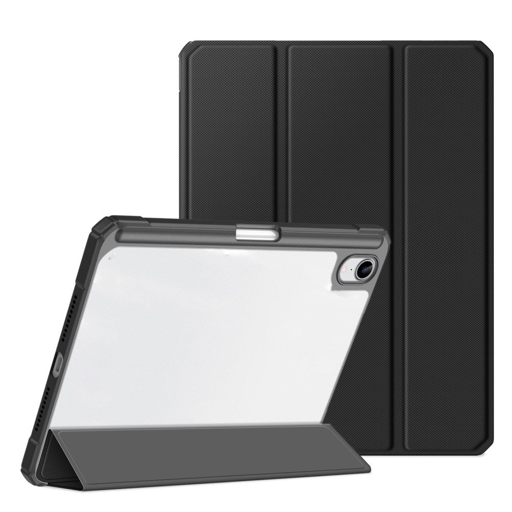 DUX DUCIS TOBY iPad Mini (2021) Fodral Tri-Fold Med Pennhllare Svart