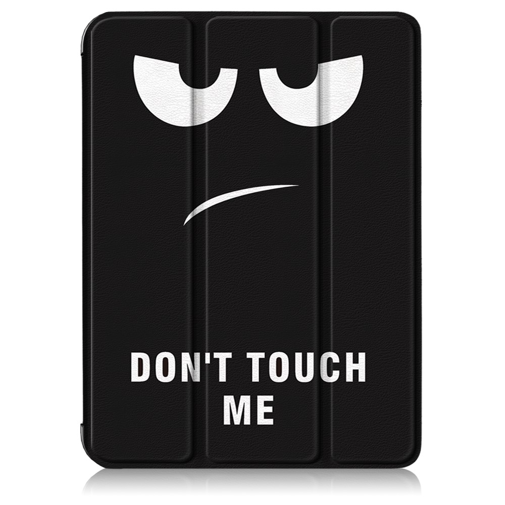 iPad Mini (2021) Fodral Tri-Fold Med Pennhllare Dont Touch Me