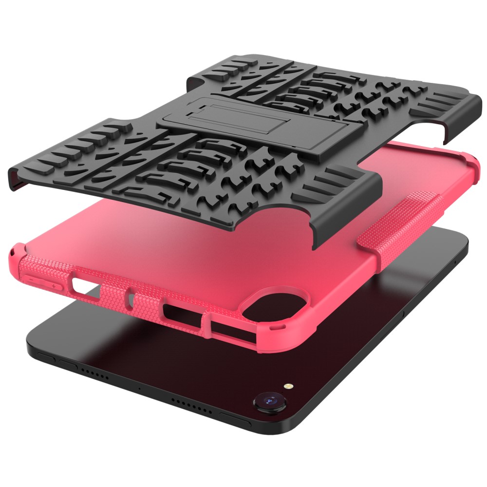 iPad Mini (2021) Skal Rugged Kickstand Armor Rosa