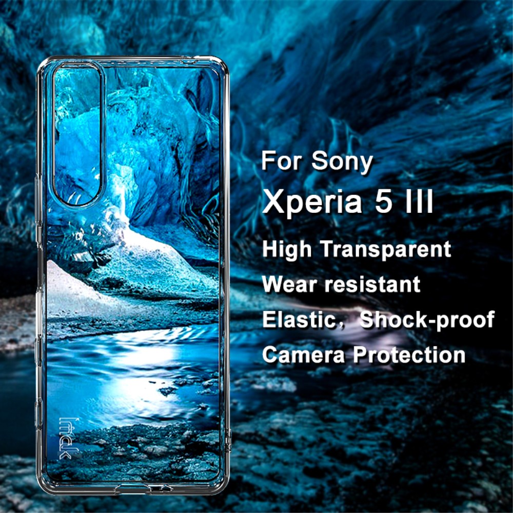 IMAK Sony Xperia 5 III Skal TPU Transparent