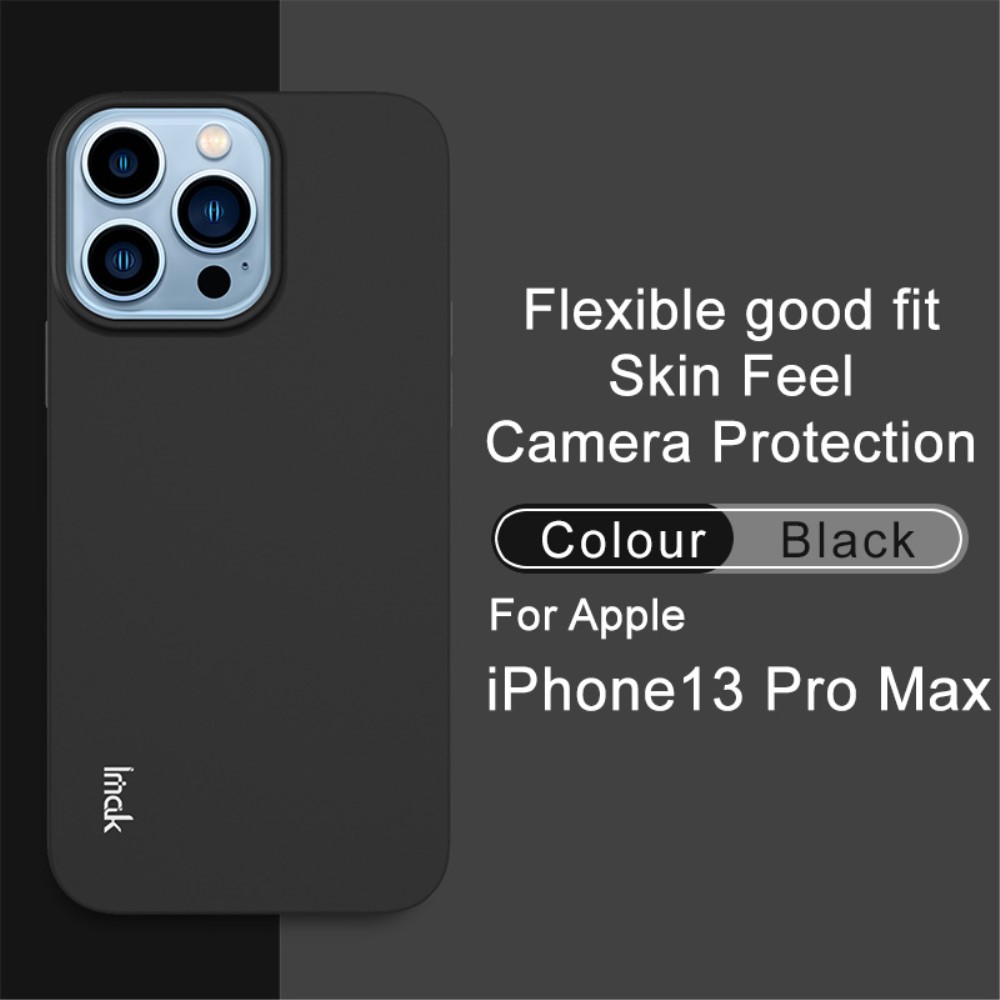 IMAK iPhone 13 Pro Max Skal Skin Touch TPU Svart