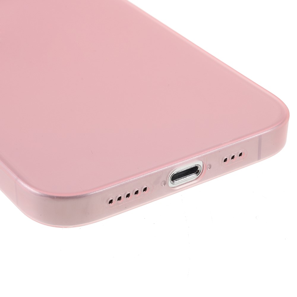 iPhone 13 Pro Max Skal Ultra Tunn Frostad Ljus Rosa