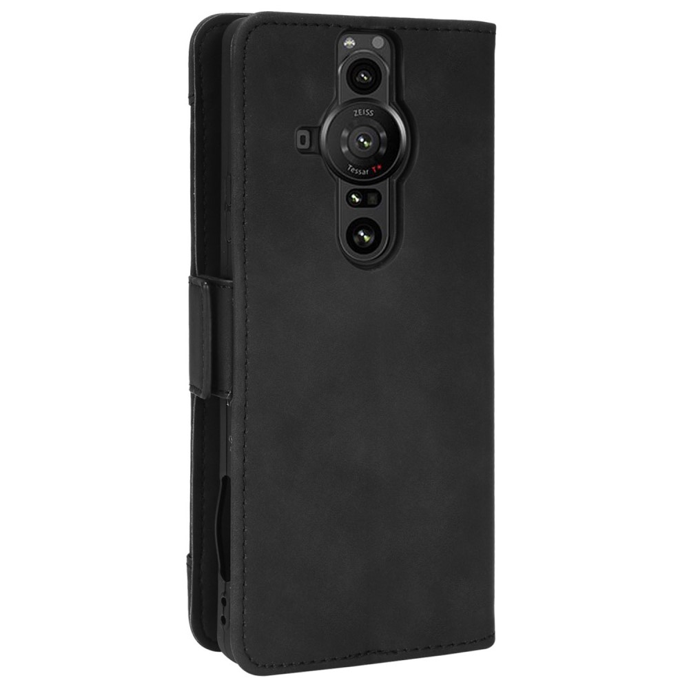 Sony Xperia Pro-I Fodral Med Avtagbart Kortfodral Svart