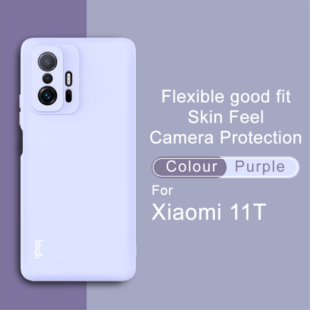 IMAK Xiaomi 11T / 11T Pro Skal Skin Touch Lila
