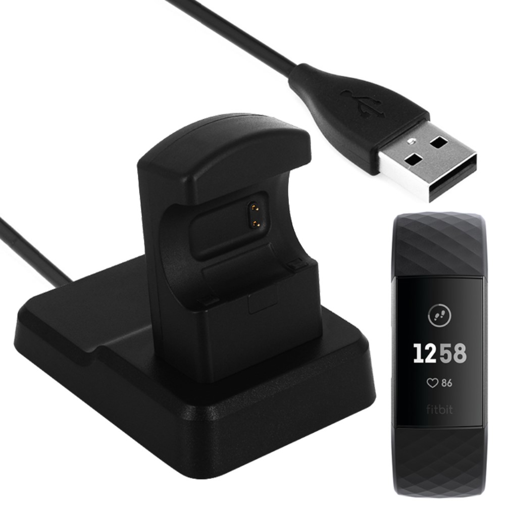 Fitbit Charge 3 / 4 Dockstation Trdls USB Laddare