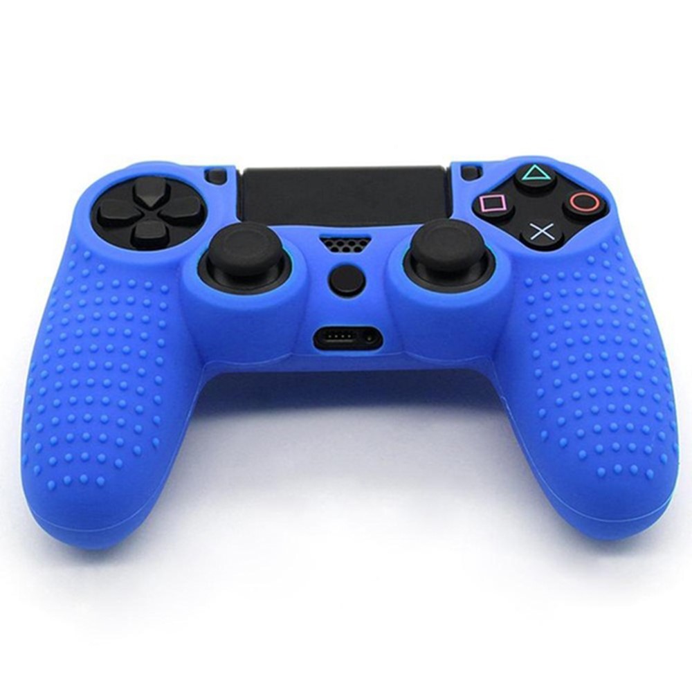 PS4 Kontroll Skal Silikon Anti-Slip Bl