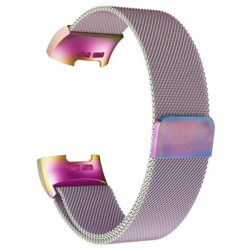 Milanese Loop Metall Armband Fitbit Charge 4/3 Oil Fade