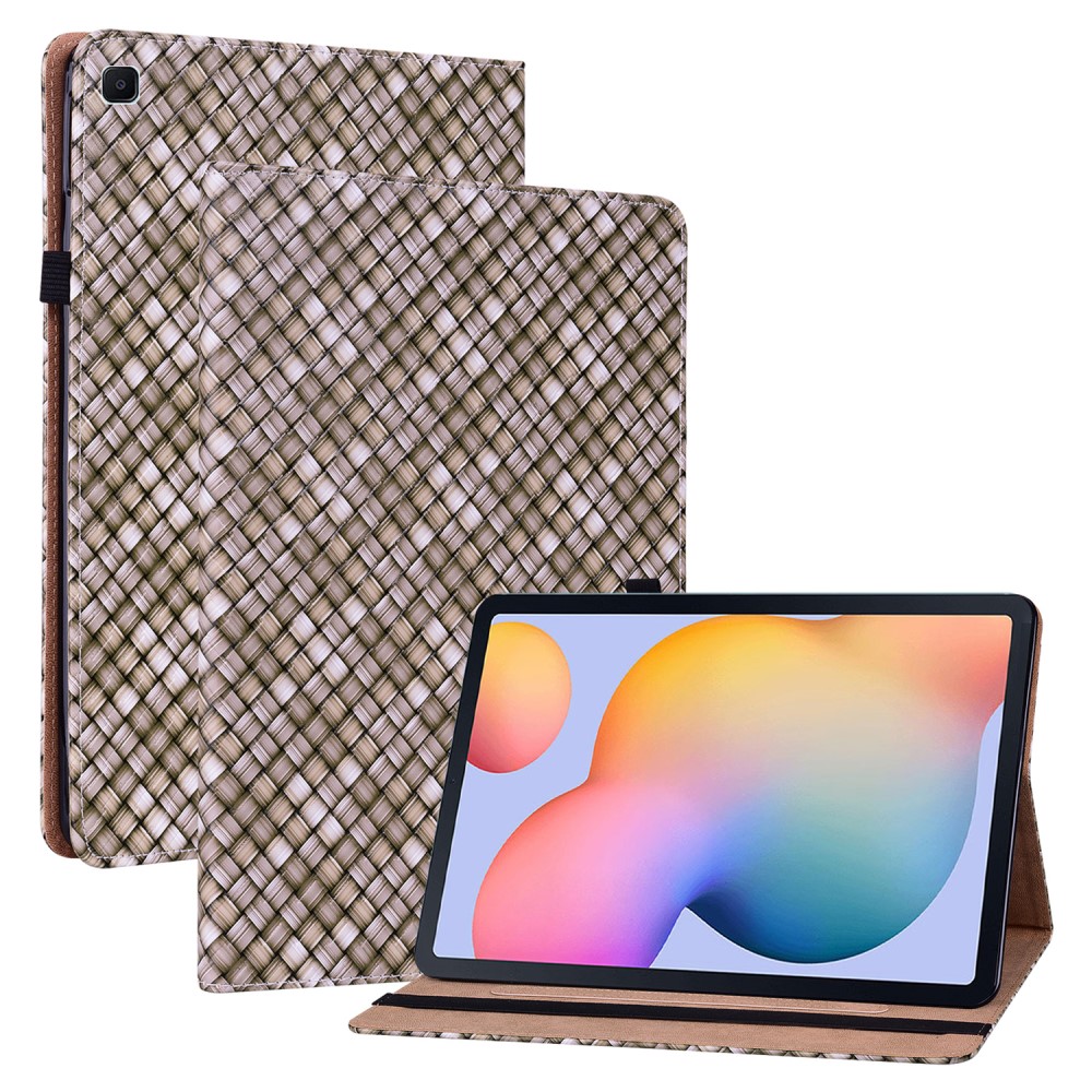 Samsung Galaxy Tab S6 Lite Fodral Vvd Textur Brun