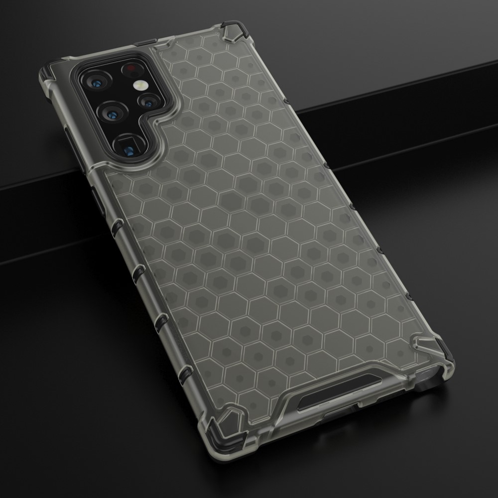 Samsung Galaxy S22 Ultra Skal Armor Honeycomb Svart