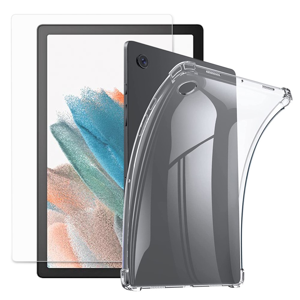 Samsung Galaxy Tab A8 10.5 (2021) Skrmskydd + Skal Shockproof TPU