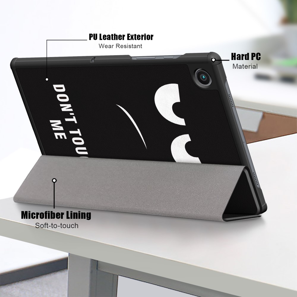 Samsung Galaxy Tab A8 10.5 (2021) Fodral Tri-Fold Dont Touch Me