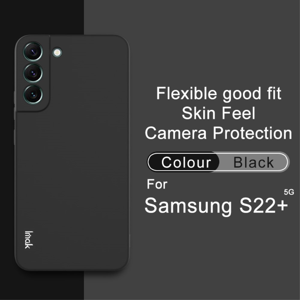 IMAK Samsung Galaxy S22 Plus Skal Skin Touch TPU Svart
