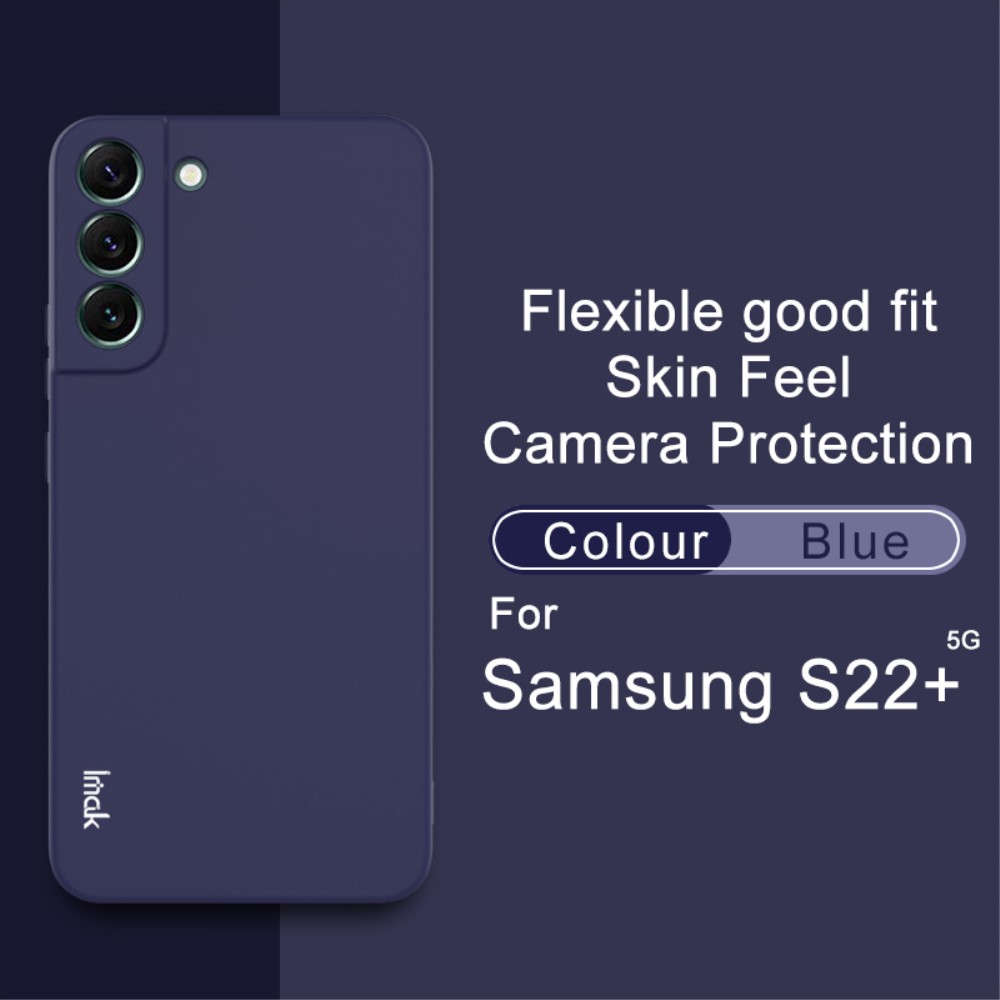 IMAK Samsung Galaxy S22 Plus Skal Skin Touch TPU Bl