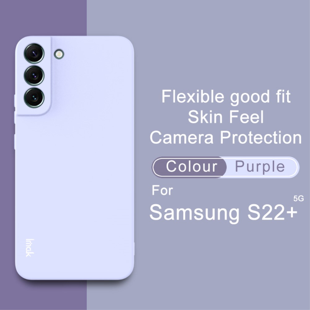 IMAK Samsung Galaxy S22 Plus Skal Skin Touch TPU Lila