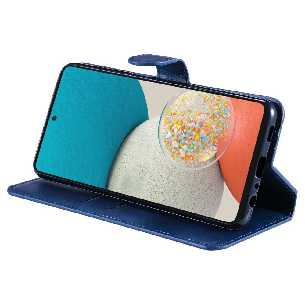 Samsung Galaxy A53 5G Fodral Solid Lder Bl