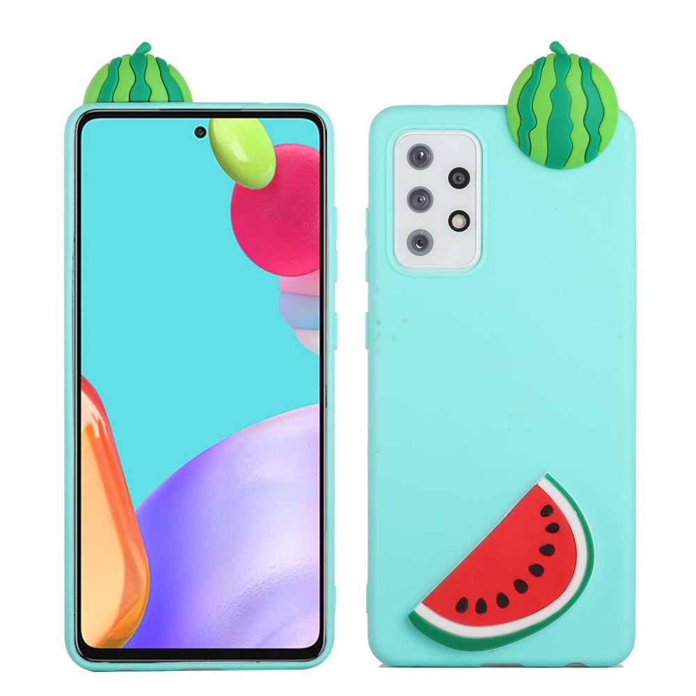 Samsung Galaxy A53 5G Skal 3D Figur Vattenmelon