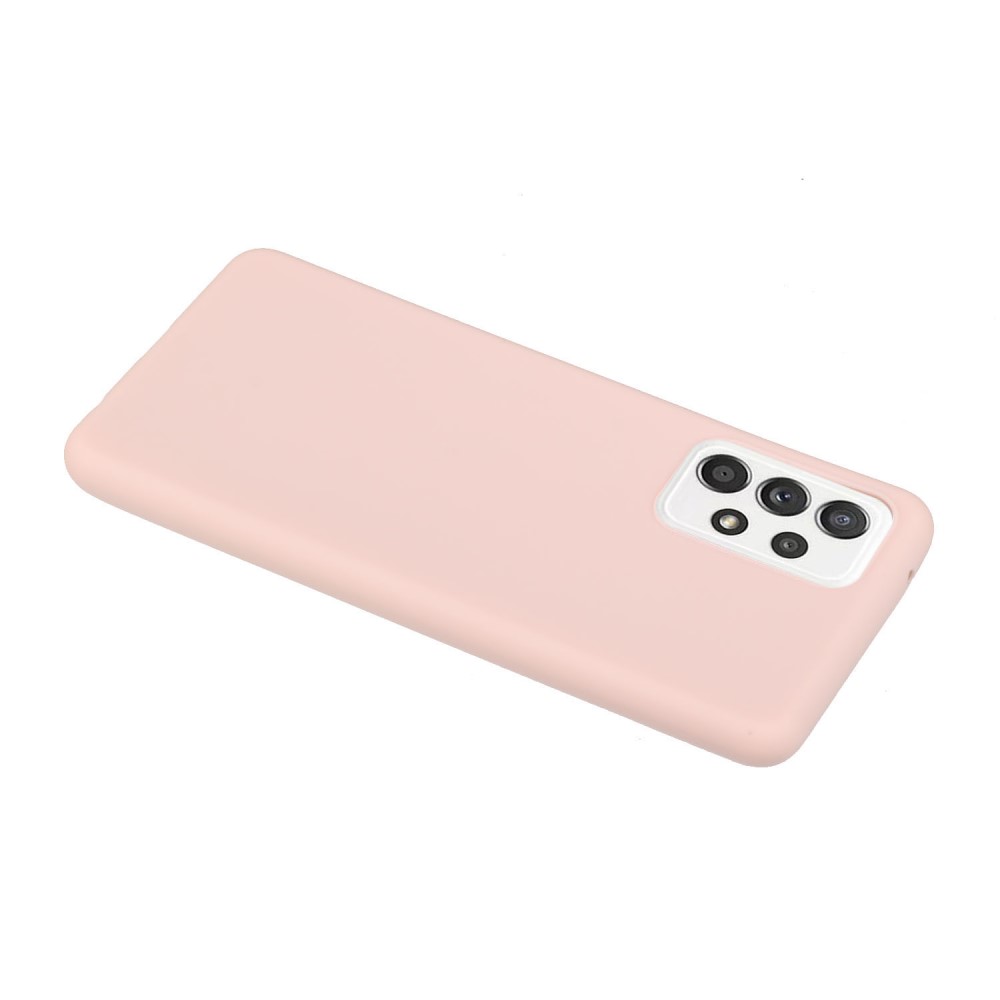 Samsung Galaxy A53 5G Skal Matt TPU Ljus Rosa