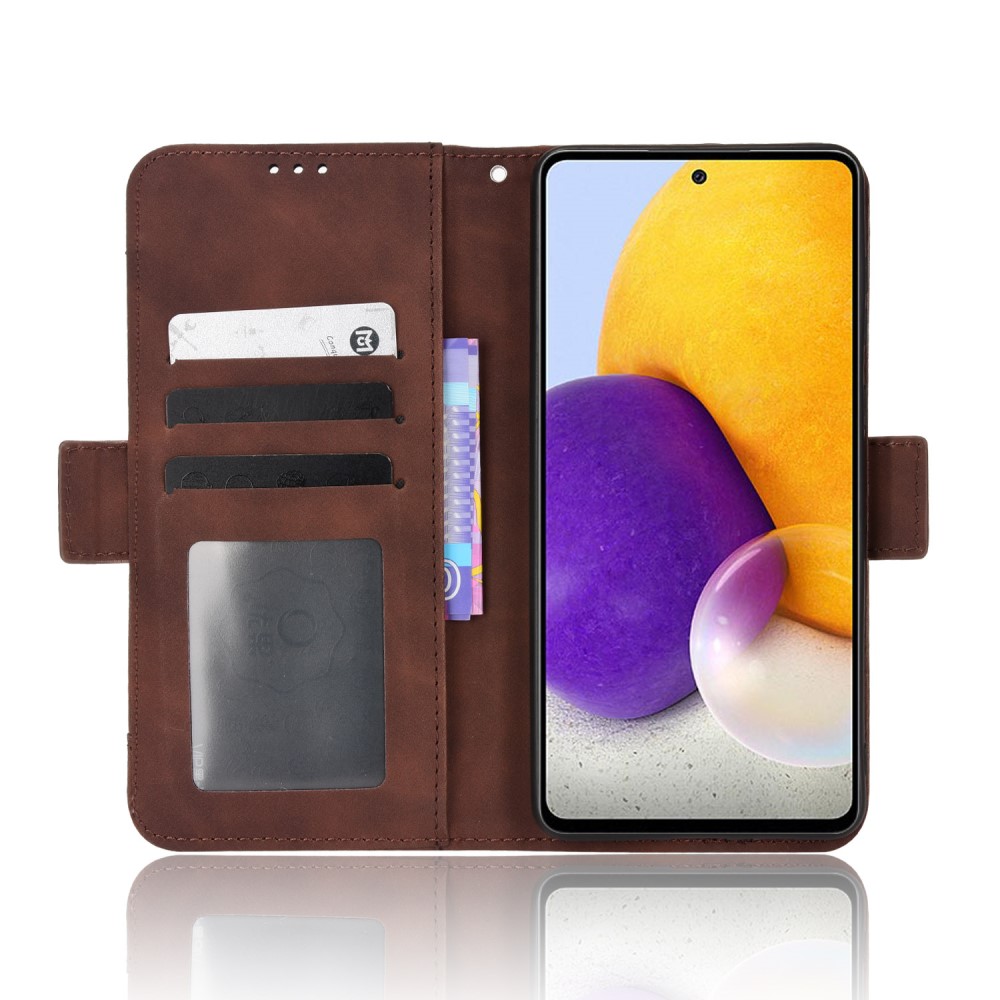 Samsung Galaxy A53 5G Fodral Avtagbart Kortfodral Brun