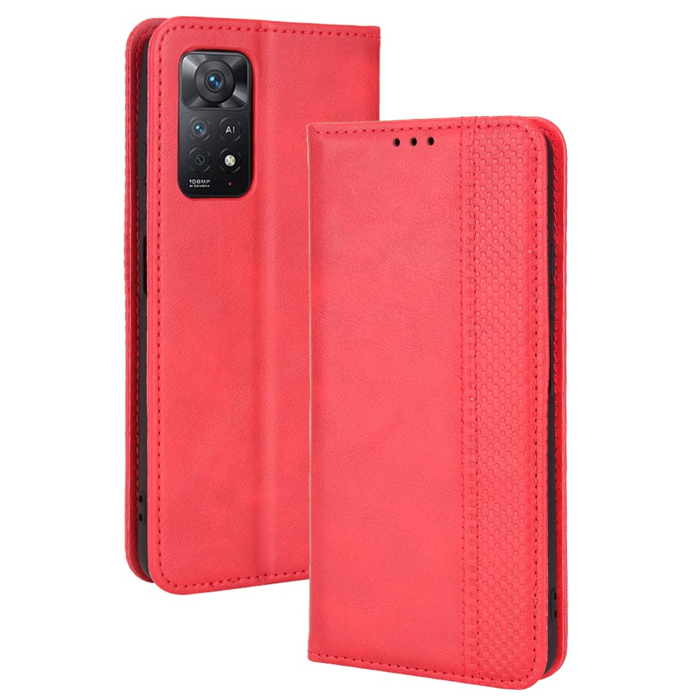 Xiaomi Redmi Note 11 Pro 5G Fodral Flip Vintage Rd