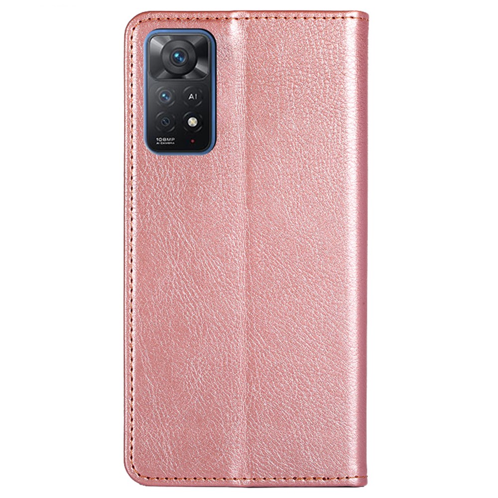 Xiaomi Redmi Note 11 Pro 5G Fodral Vintage Flip Rosguld