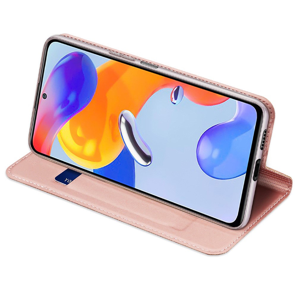 DUX DUCIS Xiaomi Redmi Note 11 Pro 5G Fodral Skin Pro Roséguld