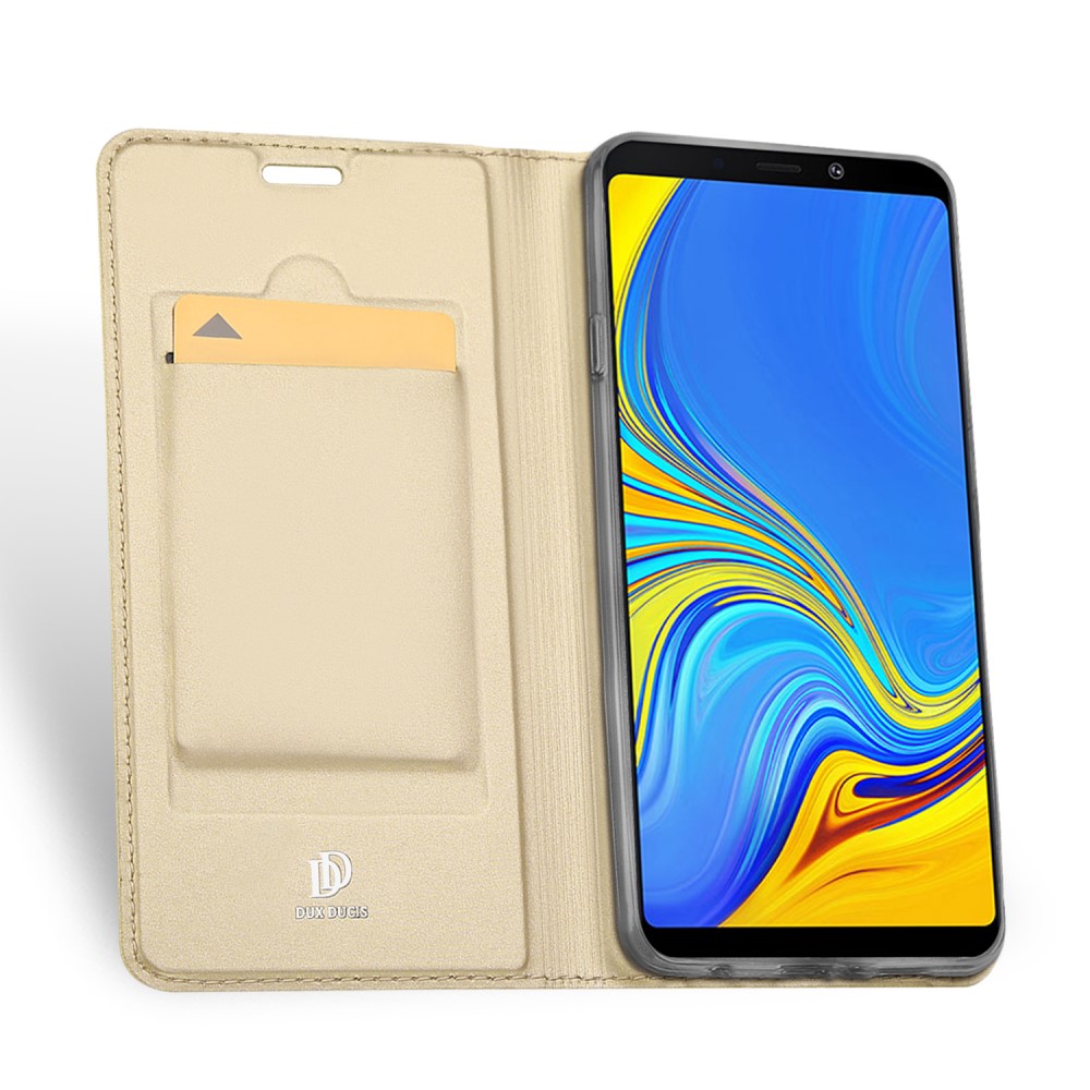 Samsung Galaxy A9 (2018) - DUX DUCIS Plånboksfodral - Guld