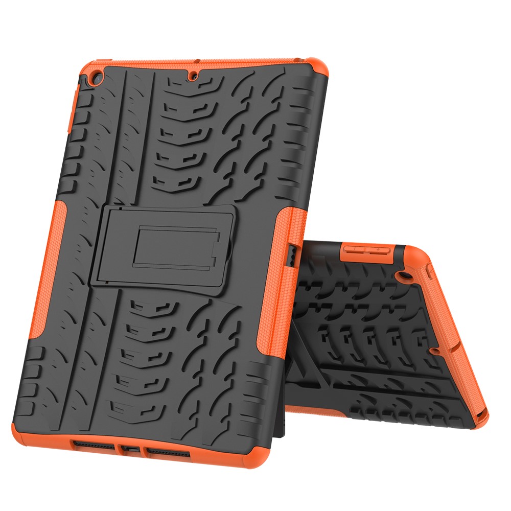 iPad 10.2 2019/2020/2021 Skal Rugged Kickstand Armor Orange