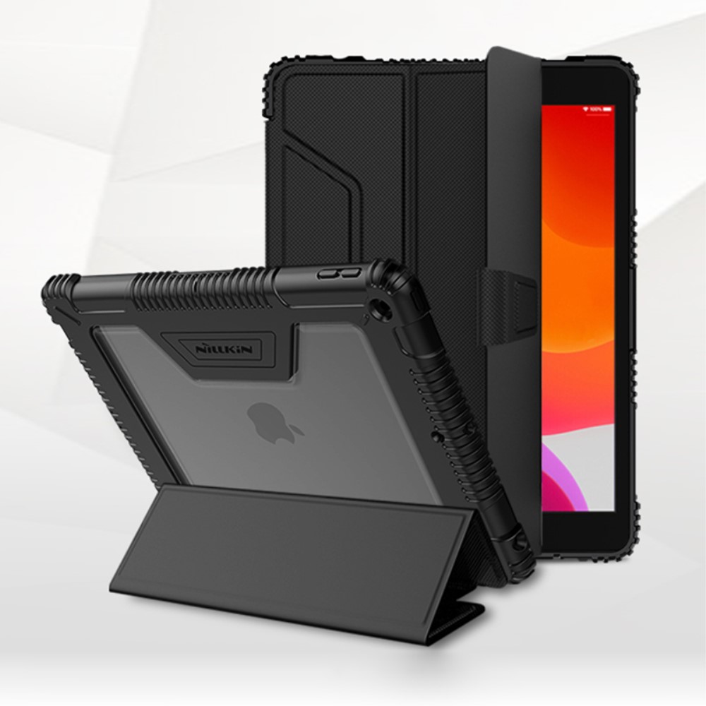 NILLKIN iPad 10.2 (2019/2020/2021) Fodral Tri-Fold Svart