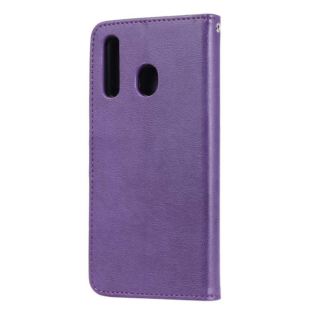 Samsung Galaxy A50 - Plånboksfodral / Magnet Skal - Lila