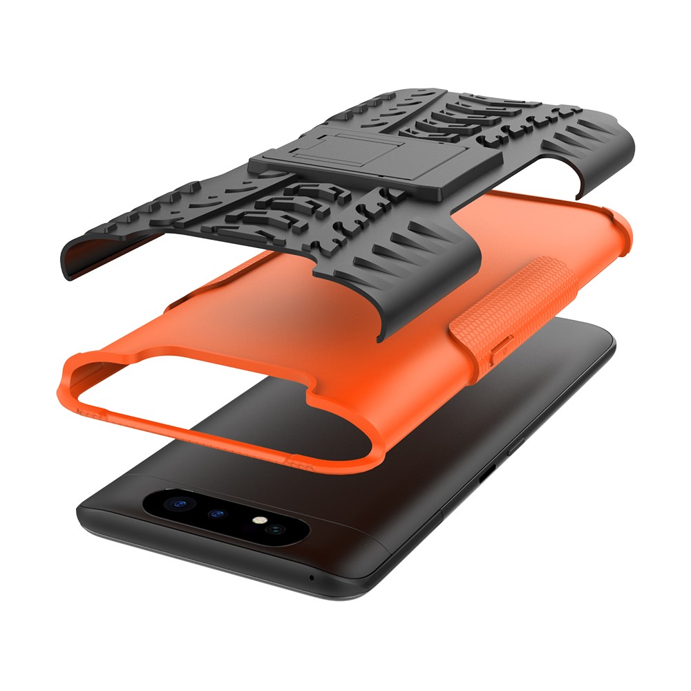 Samsung Galaxy A80 - Ultimata stöttåliga skalet - Orange