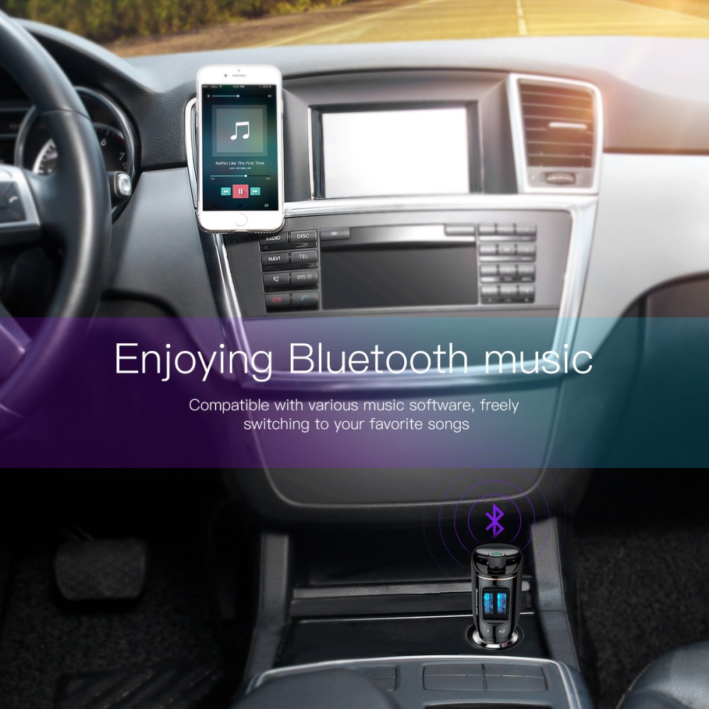 BASEUS Bluetooth FM-Sändare