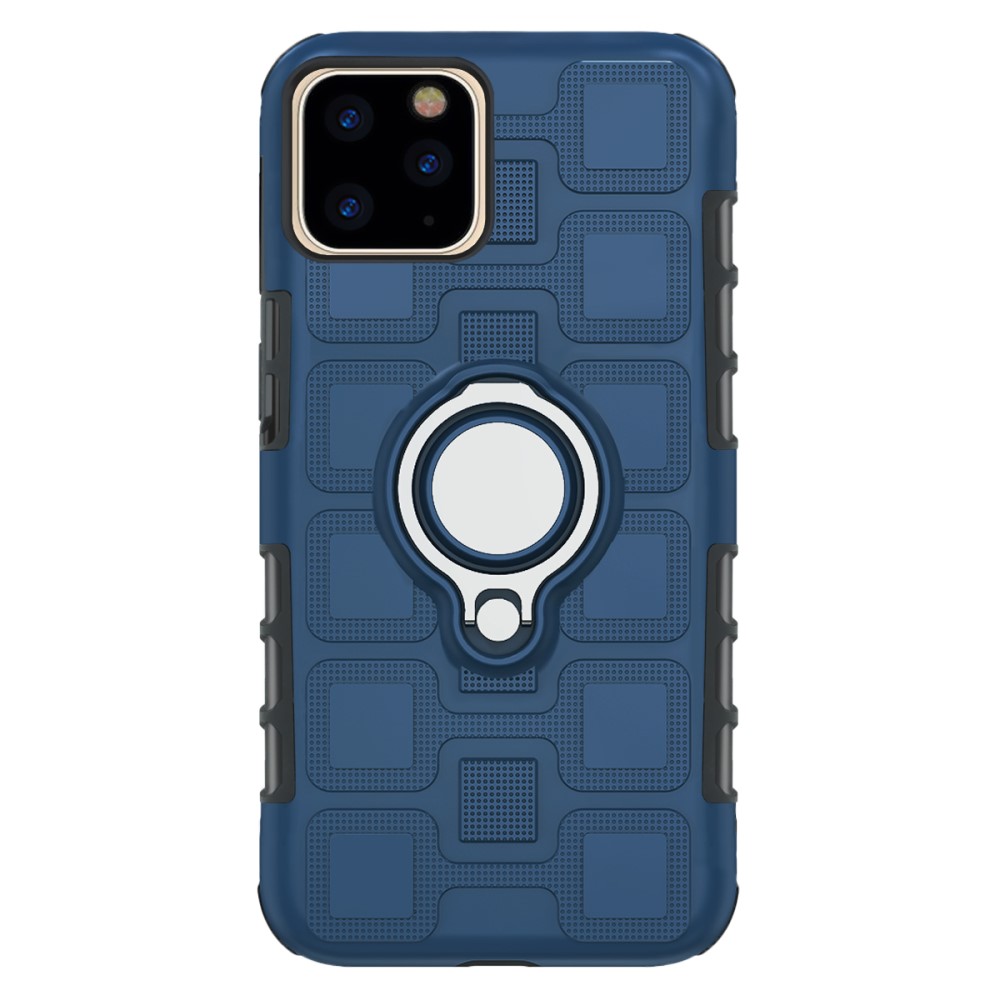Köp iPhone 11 Pro Max - Ring Skal - Funkar med magnethållare - Mörk Blå ...
