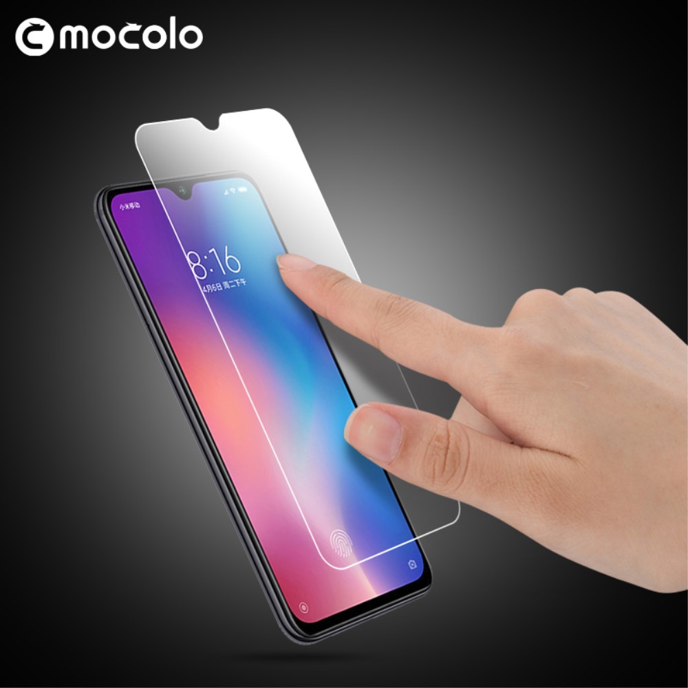 Xiaomi Mi 9 - MOCOLO Skrmskydd i hrdat glas