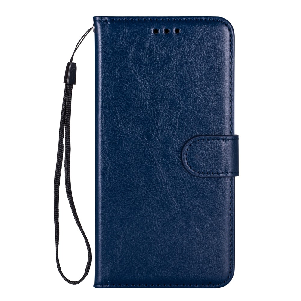 Samsung Galaxy Note 10 - Plnboksfodral Crazy Horse - Mrk Bl