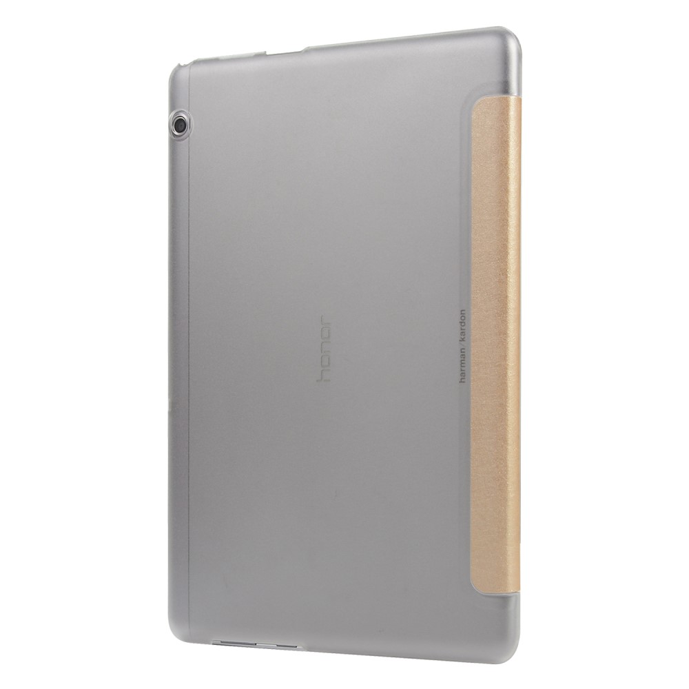 Huawei MediaPad T5 10 - Slimfit Tri-Fold Fodral - Guld