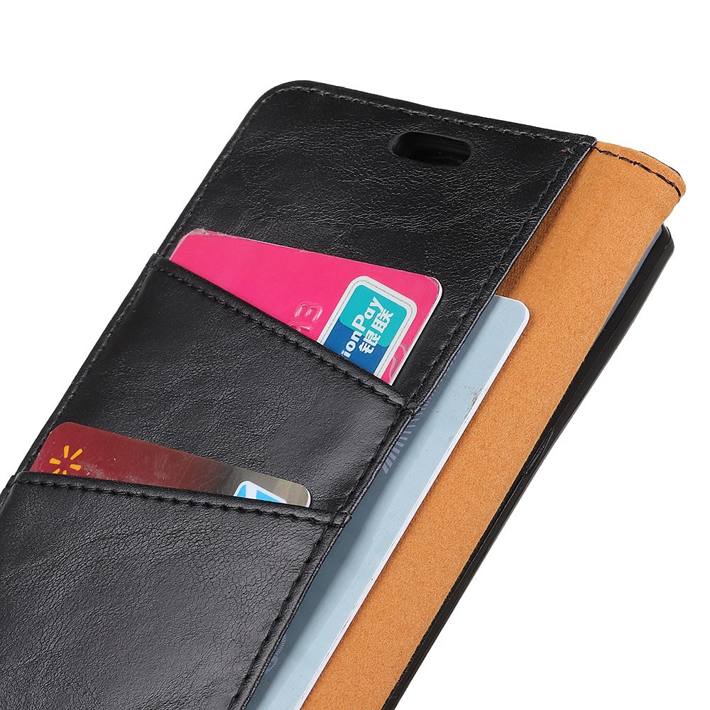 OnePlus 6T - Premium Plånboksfodral - Svart