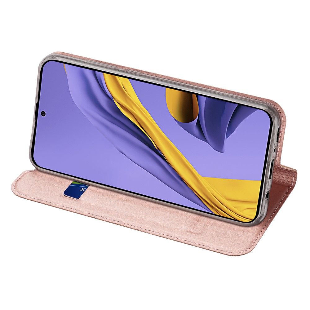 Samsung Galaxy A71 - DUX DUCIS Plnboksfodral - Rosguld