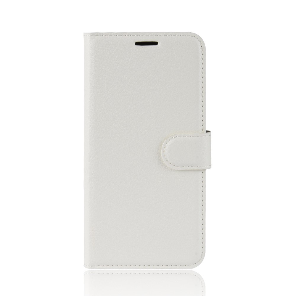Samsung Galaxy Note 10 Lite - Litchi Plnboksfodral - Vit