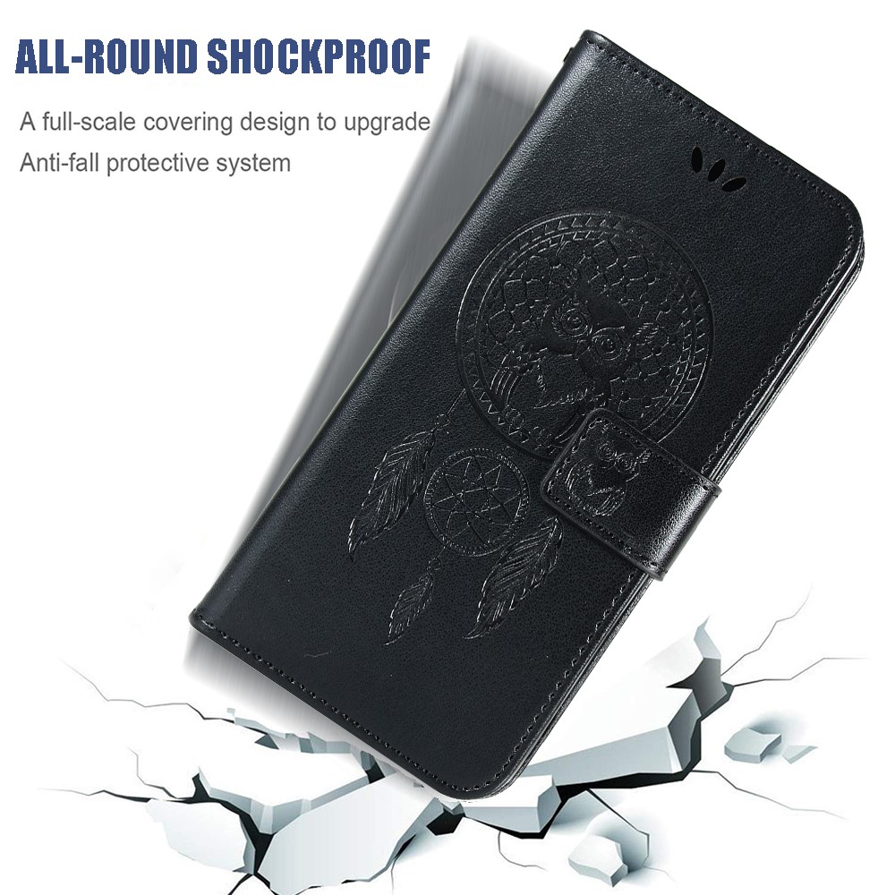 Samsung Galaxy A51 - Owl Dream Catcher - Svart