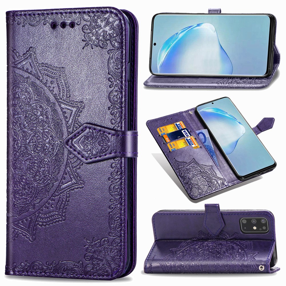 Samsung Galaxy S20 Plus - Mandala Plnboksfodral - Lila