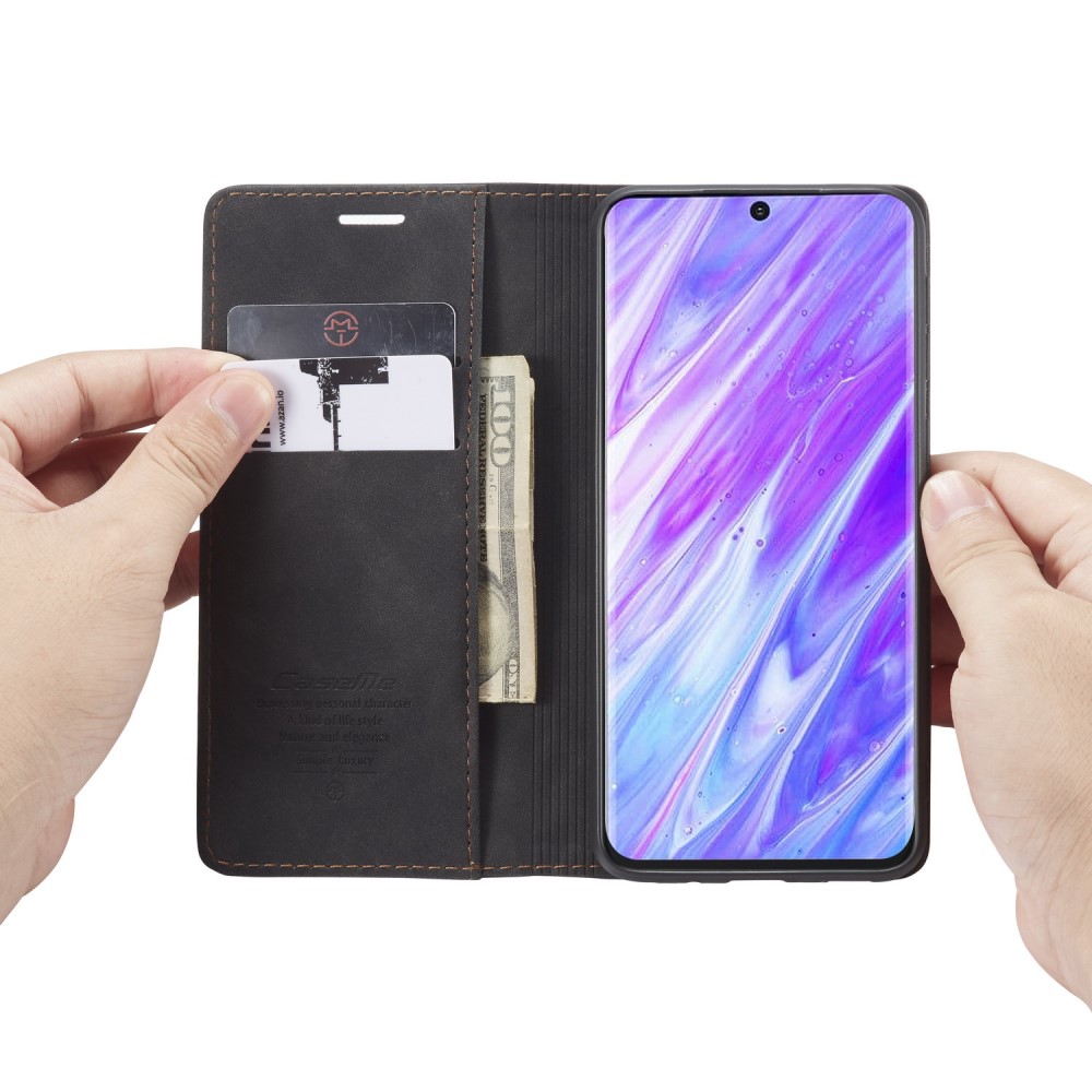 Samsung Galaxy S20 Ultra - CASEME Plånboksfodral - Svart