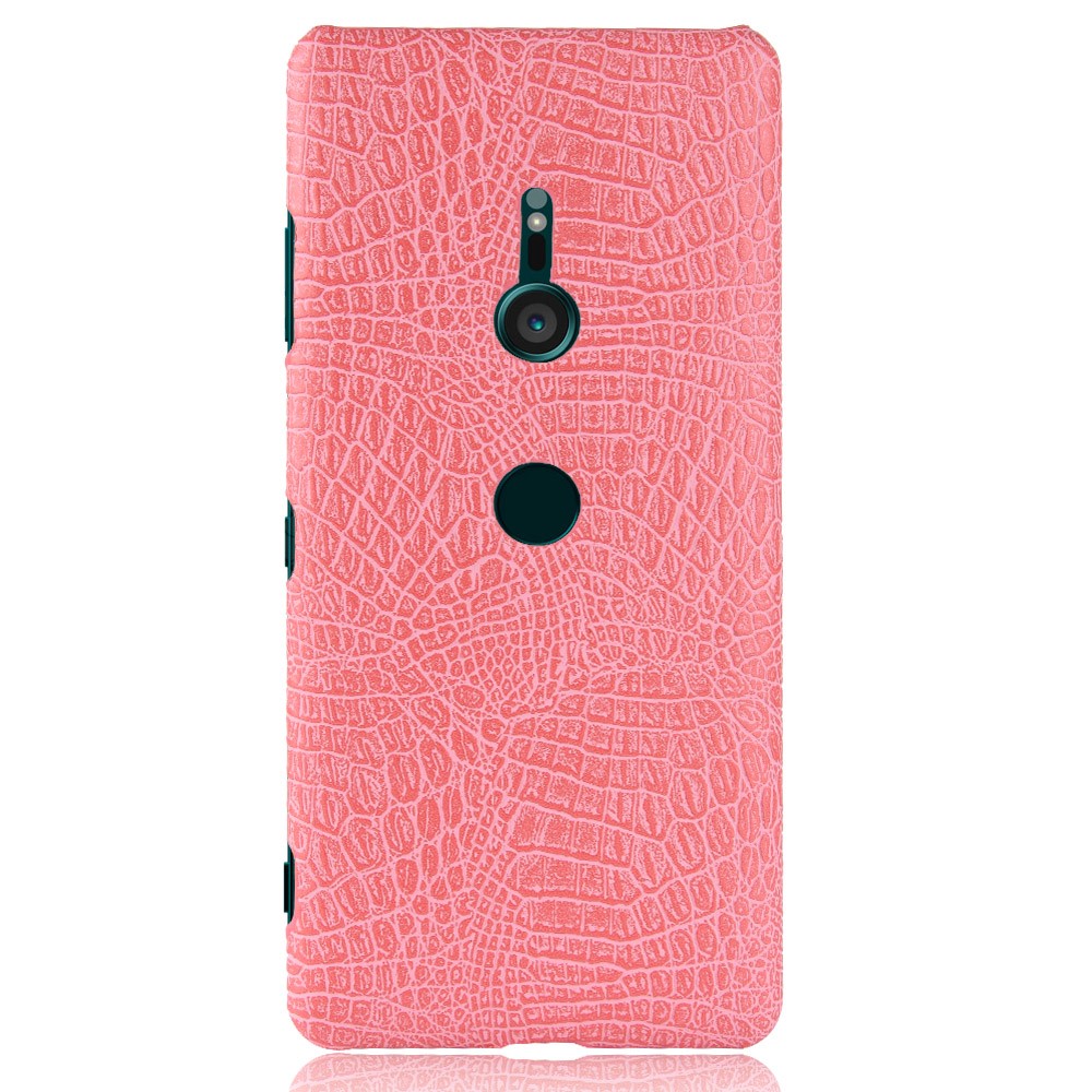 Sony Xperia XZ3 - Krokodil Mönster Skal - Rosa